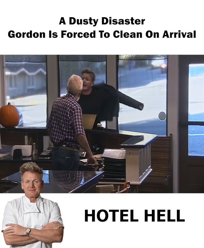 A Dusty Disaster Gordon Is Forced To Clean On Arrival - Gordon Ramsay ...