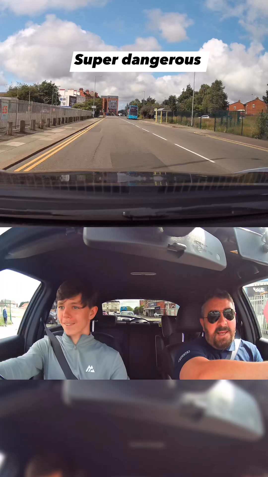 Super dangerous! #drivinglessons #drivinginstructor #drivingschool # ...