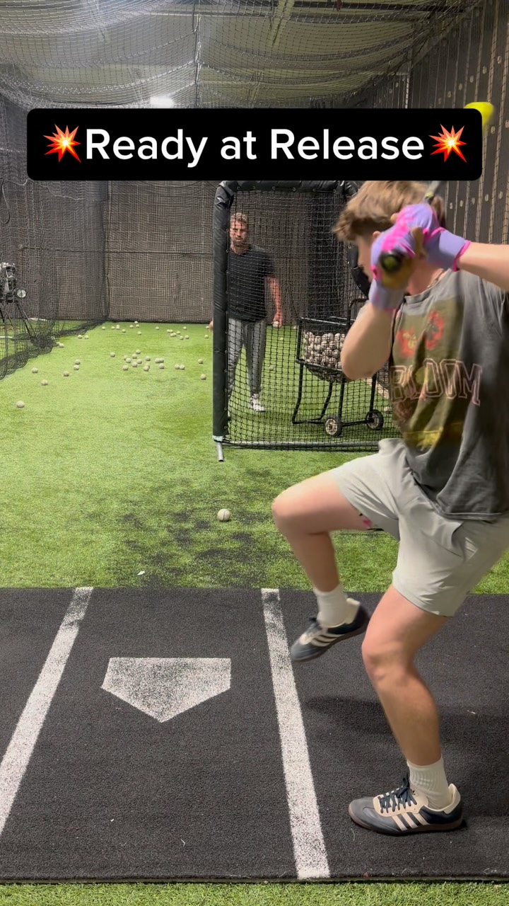 🔑Slow & early rhythm, be ready at release🔑 pre-swing move early and ...