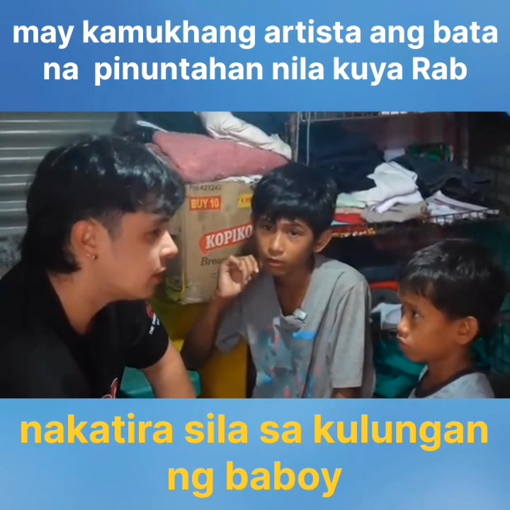 May kamukhang artista ang bata na pinuntahan nila kuya Rab. Nakatira ...