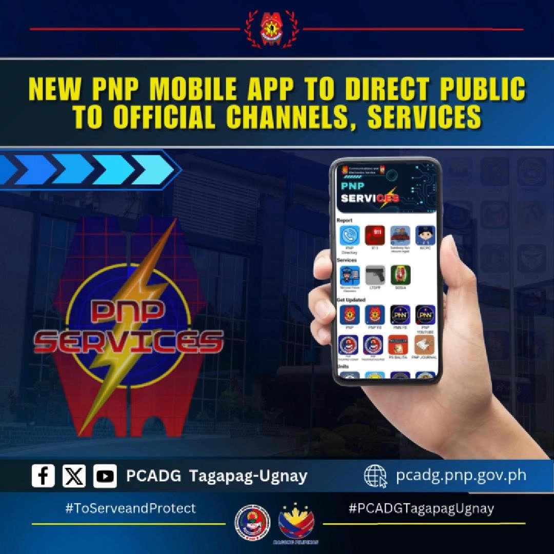 The Philippine National Police (PNP) has launched a mobile application ...