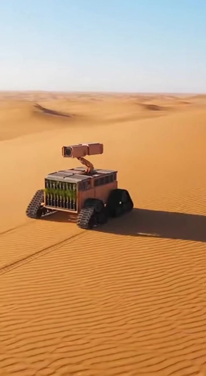 Saudi Arabia has developed a solar-powered autonomous robot built to ...
