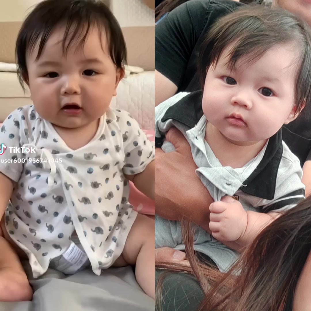 Who's who? Ethan's Japanese twin? 👶😂 #fypageシ #fypシ゚viralシ #fypシ゚ ...