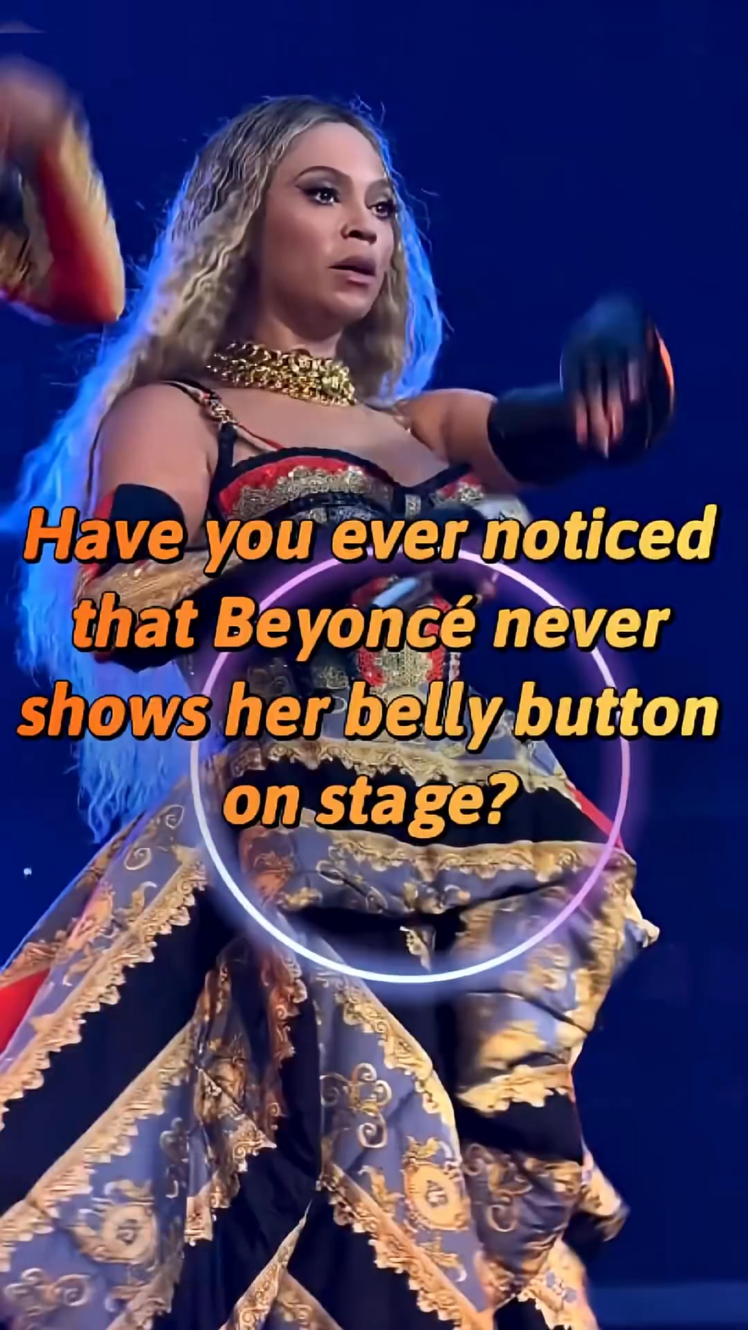 Have you ever noticed that Beyoncé never shows her belly button on ...