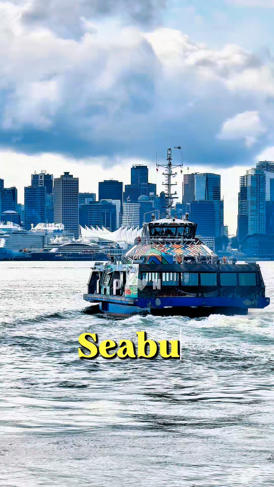 SeaBus is a passenger ferry that crosses the Burrard Inlet, connecting ...