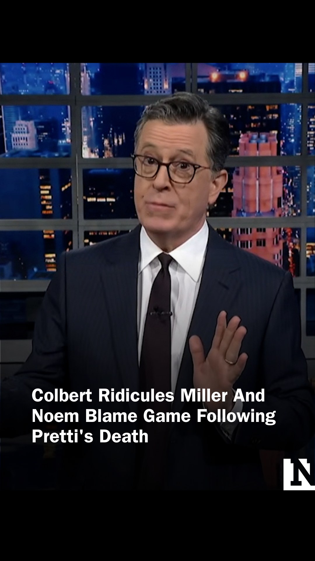 Stephen Colbert makes fun of the White House blame game over comments ...