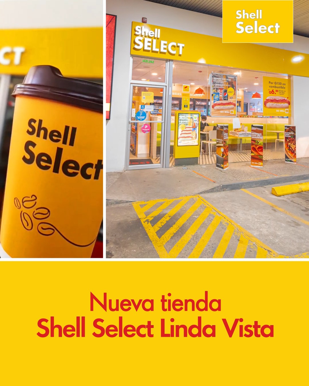 ¡Te esperamos en nuestra nueva tienda #ShellSelect Linda Vista! 💛 ...