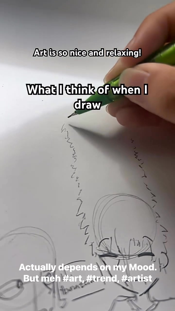 Depends on my mood # art# trend# drawing | Frogatop | Facebook