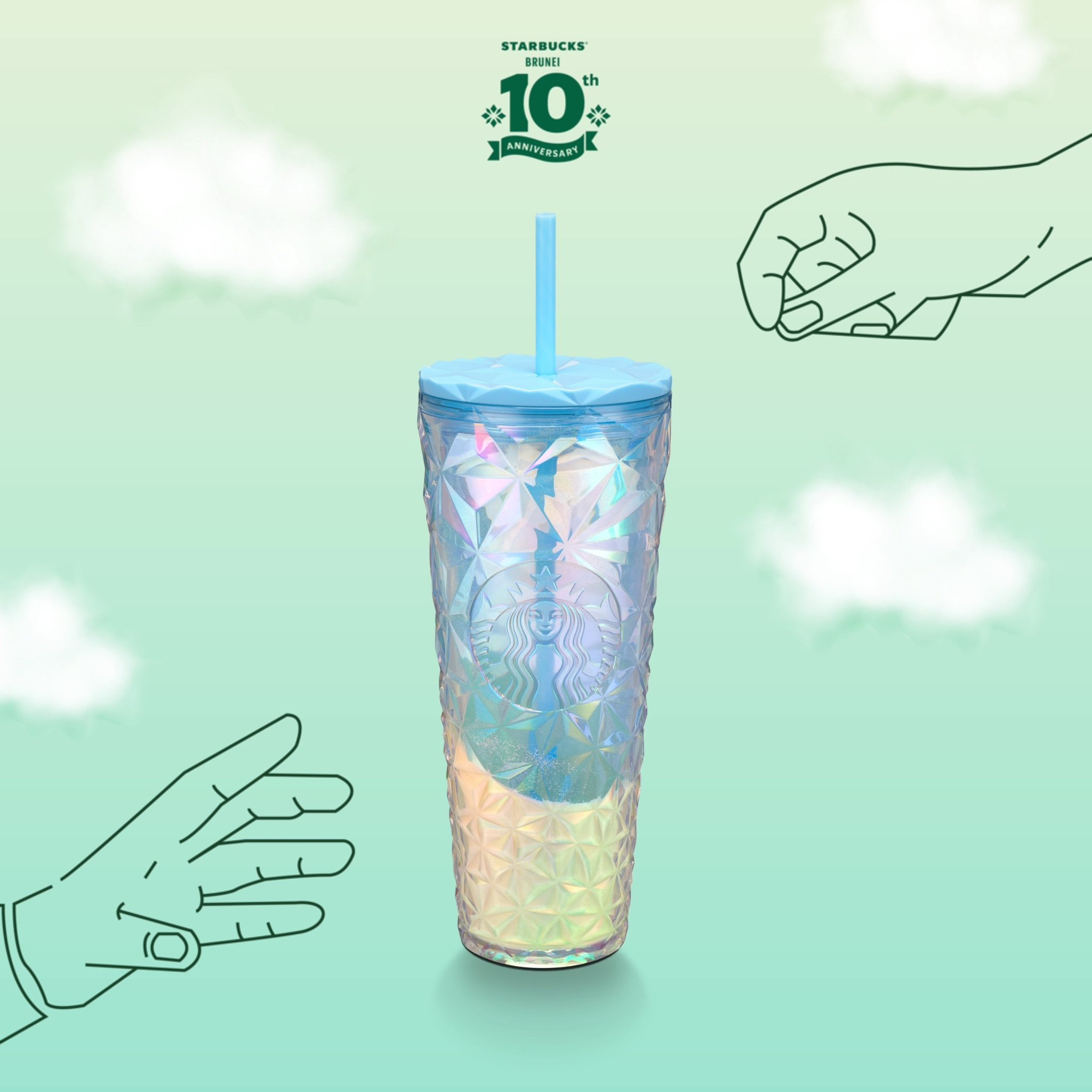 Bring your own Starbucks Tumbler and enjoy BND1 off any 