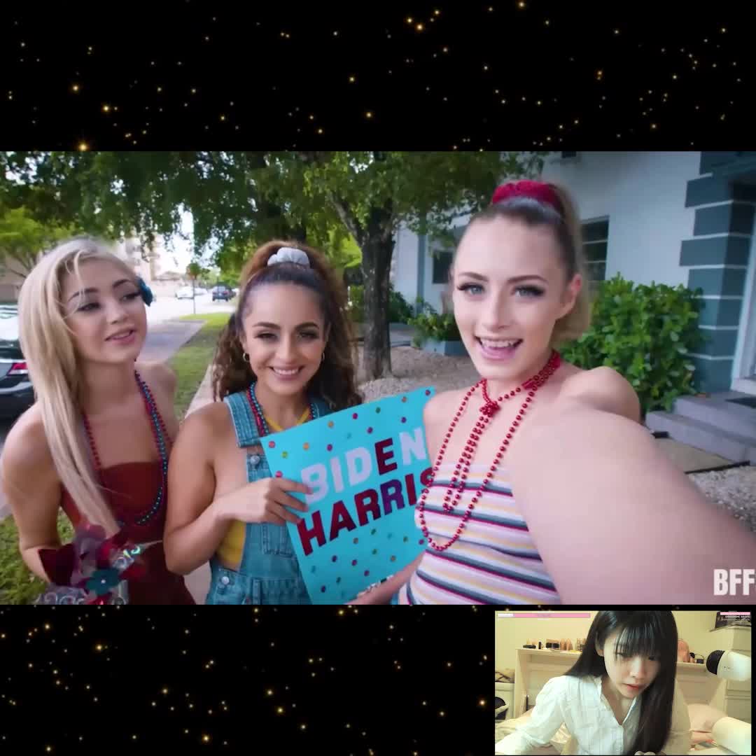 BFFS Sia Lust, Nola Exico, Kyler Quinn Campaigning Hard BFFS Sia