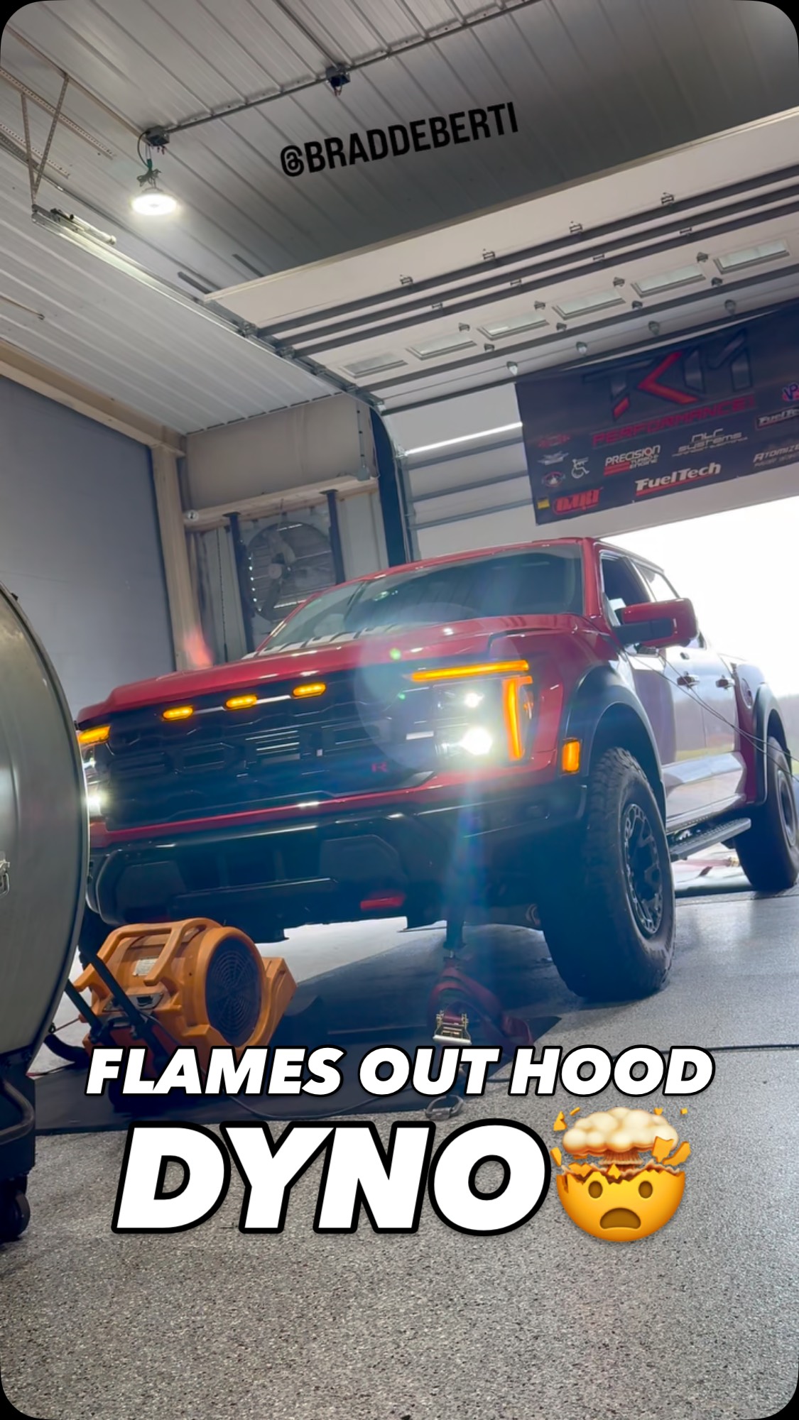 Brad DeBerti - The Twin Turbo Raptor R on the dyno🤯 What... | Facebook