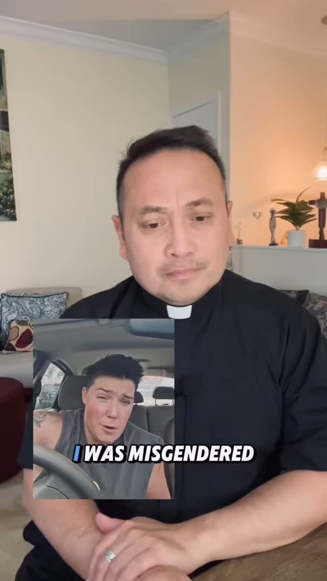 Priest Reacts: Misgendering at the mall … #priestreacts #priest # ...