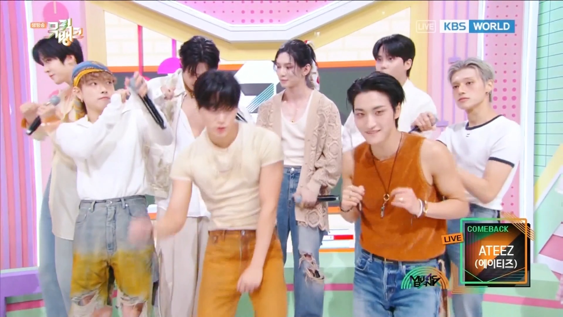 Music Bank Interview] - ATEEZ 🎶 ATEEZ is back with a summer song
