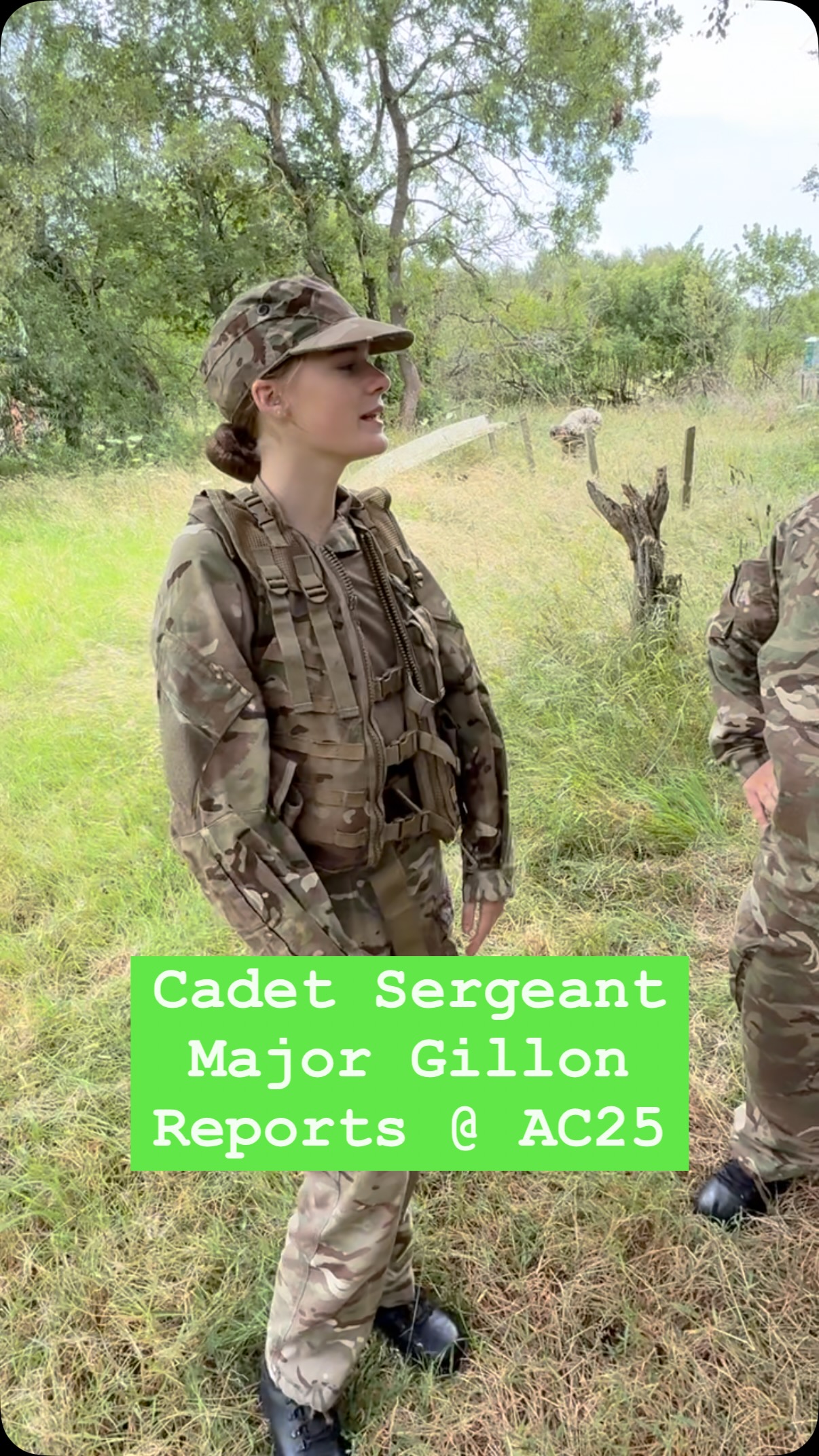 Colonel Gordon Rae is led by Piper L/Cpl Gordon as he leaves the Cadet ...