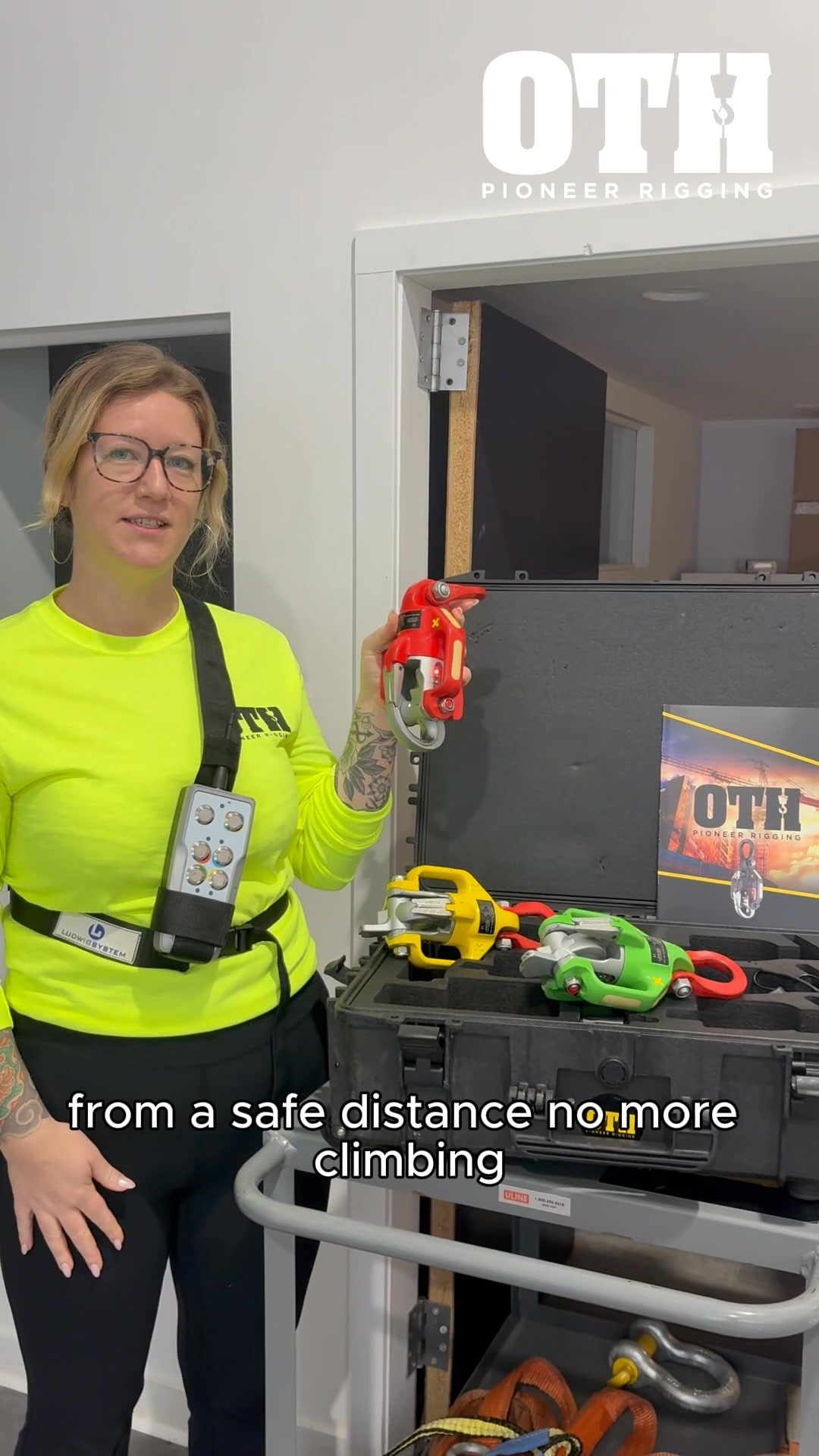 Wireless Quick-Release LudwigHooks let crews drop loads faster and ...