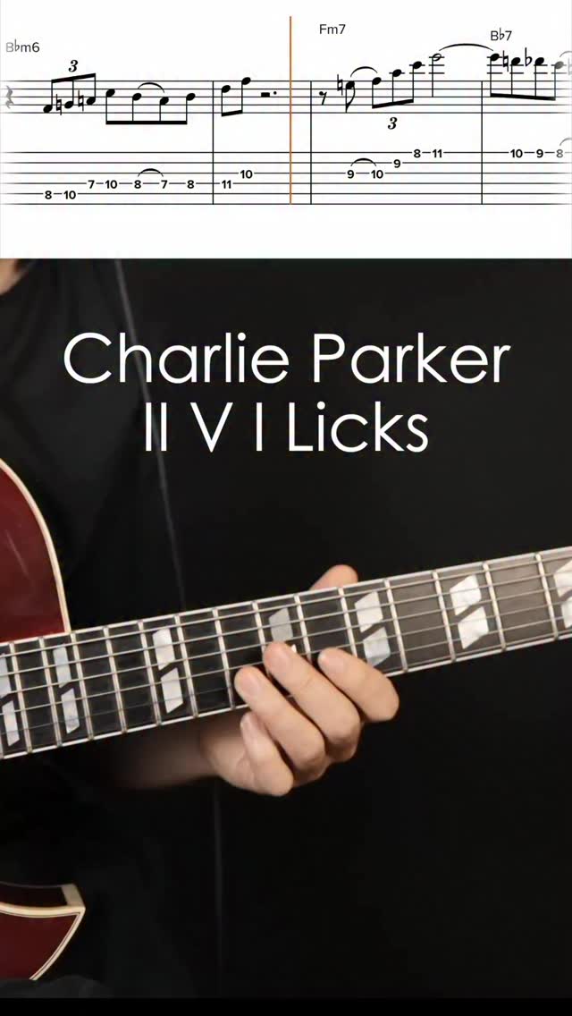 This is B section of Segment, which Charlie Parker improvised a