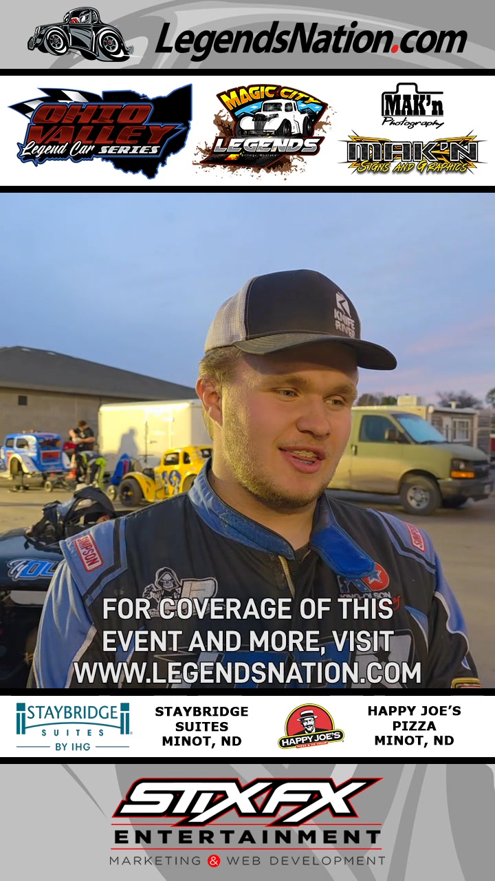 Hear from Ty Olson, the Semi-Pro 2025 Legend Car Dirt National Points ...