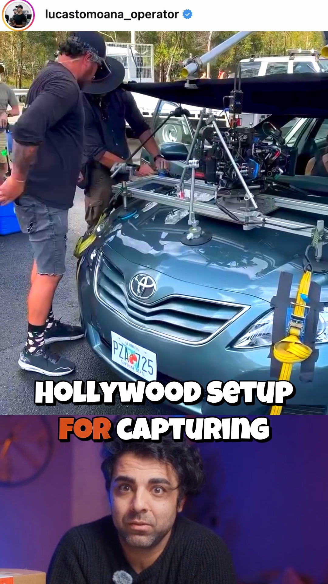 🚗🎥 Movie Magic: Car Rig + Stunt Driver Setup 🔥 Disclaimer: Shared for ...