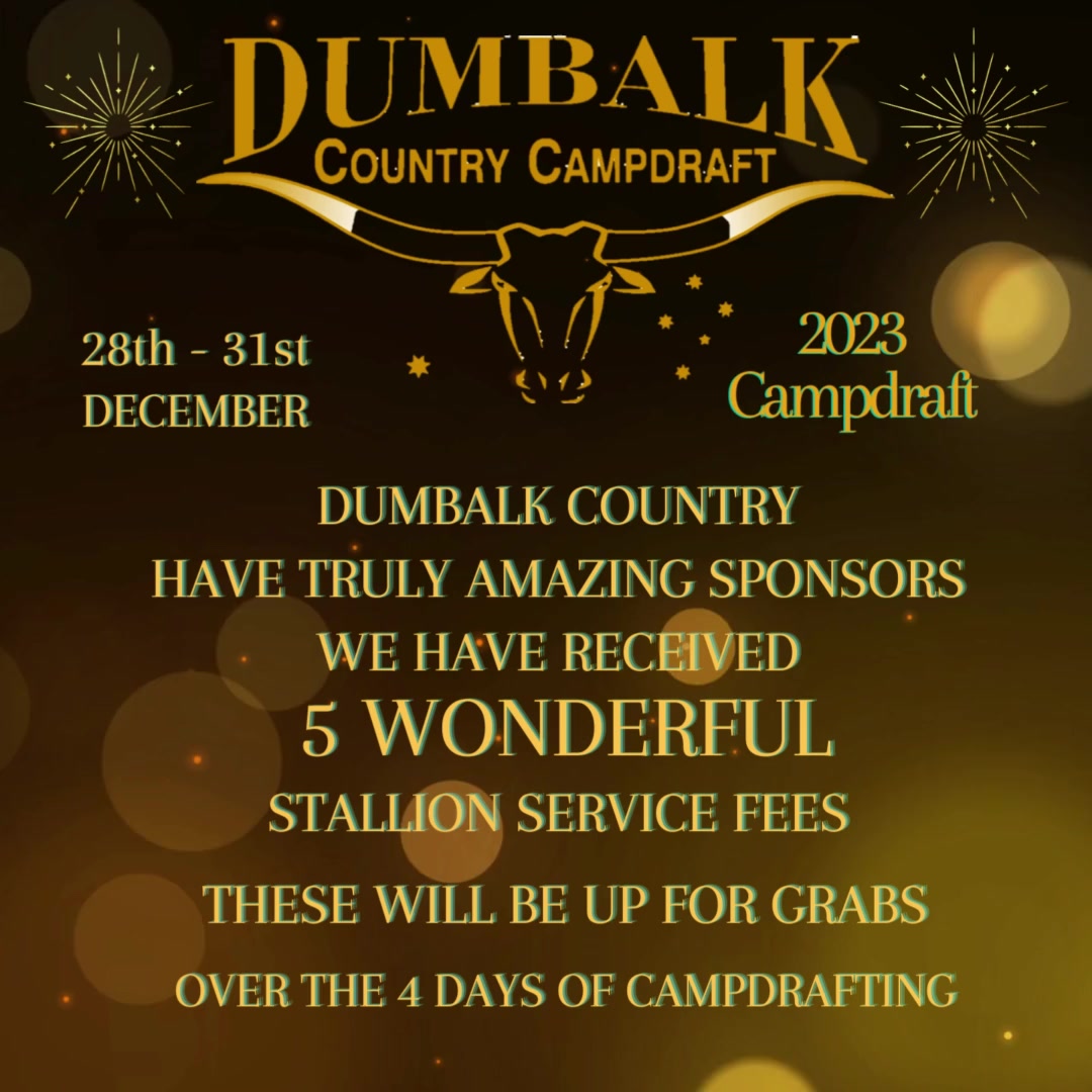 Dumbalk Country Campdraft Club on Reels | Facebook