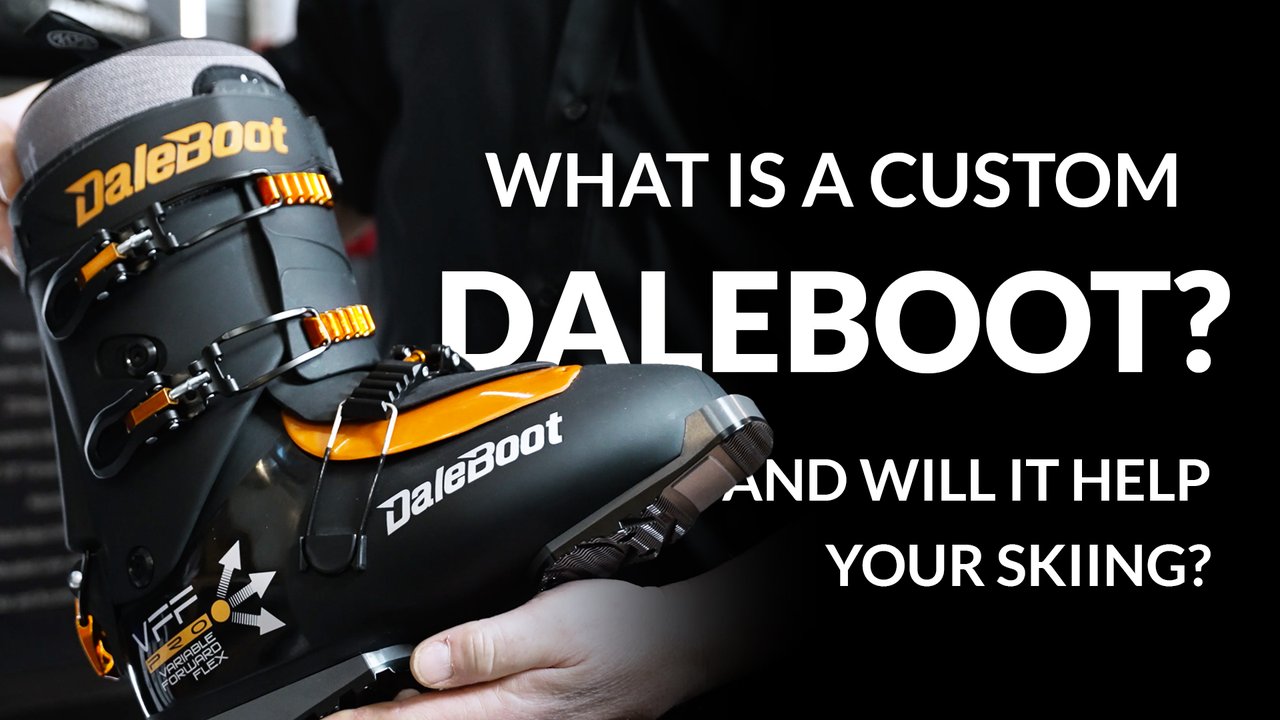 Scott explains what a Daleboot custom ski boot is, the benefits it ...