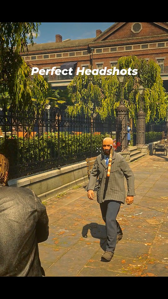 Perfect Headshots... Welcome to the wild west where Arthur Morgan rules ...