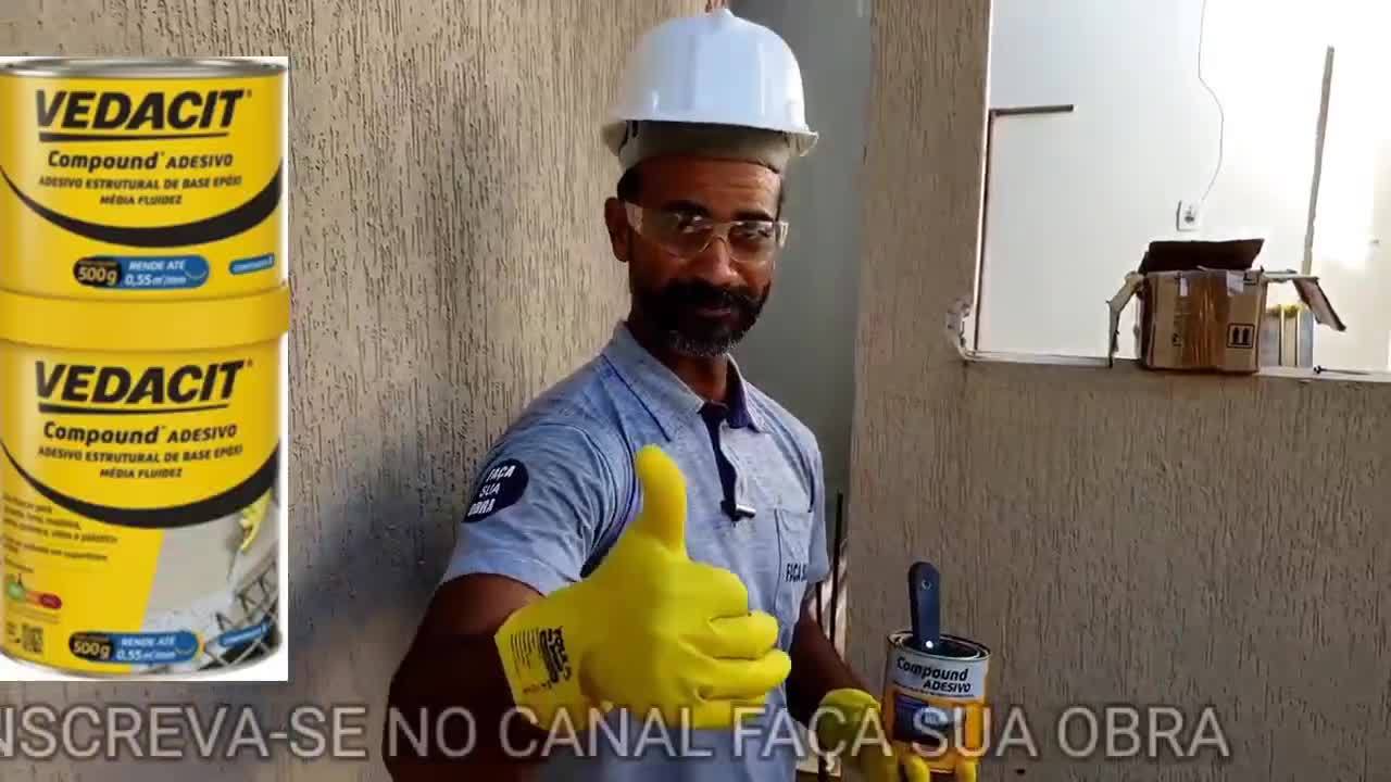 VEDACIT COMPOUND ADESIVO Descrição VEDACIT COMPOUND ADESIVO* é um ...