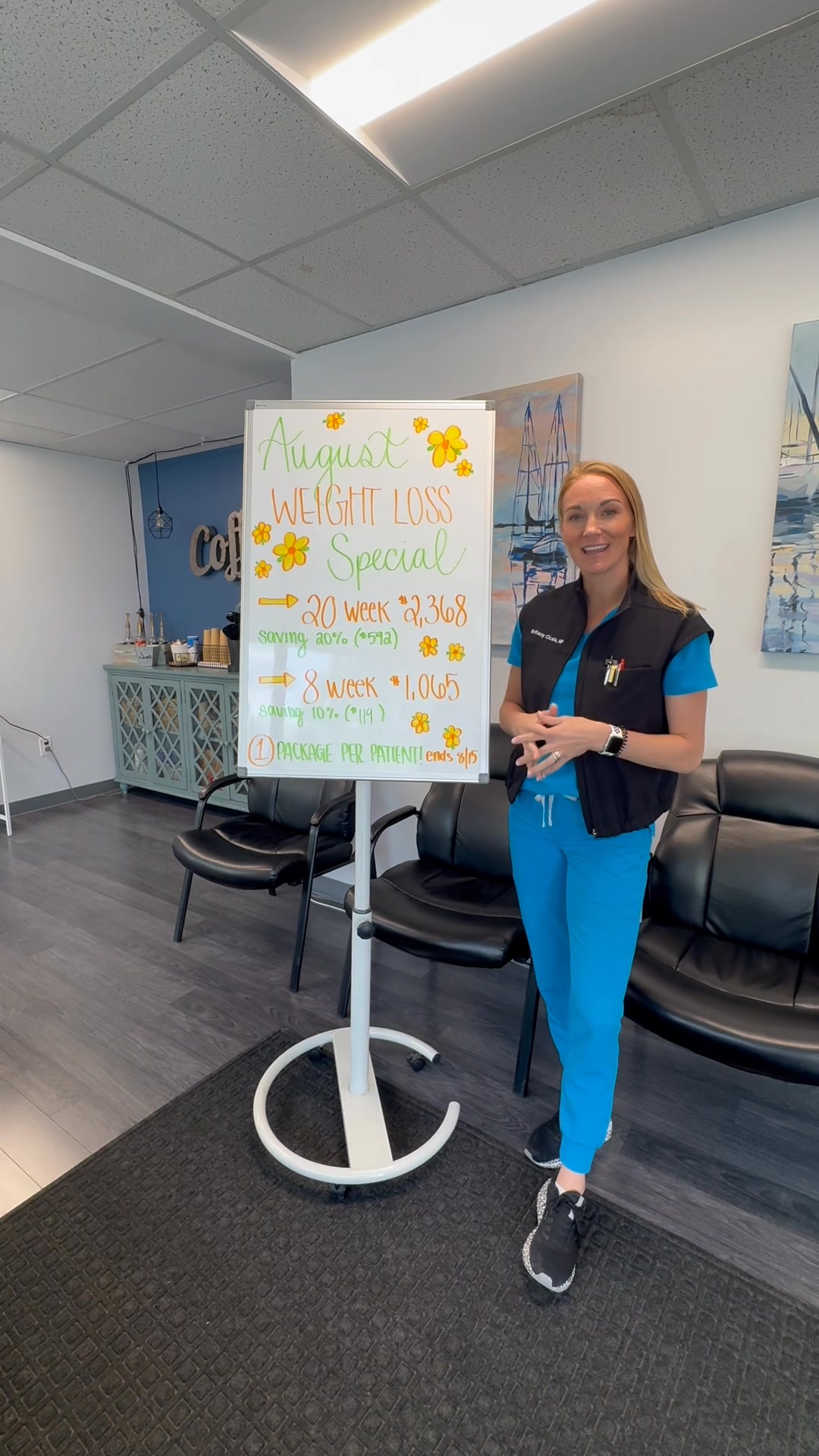 🌟 LAST CHANCE! Our Weight Loss Special ends August 15th — don’t miss out on this opportunity to kickstart your transformation! 💪✨We’re offering exclusive discounts on our popular injection packages to 