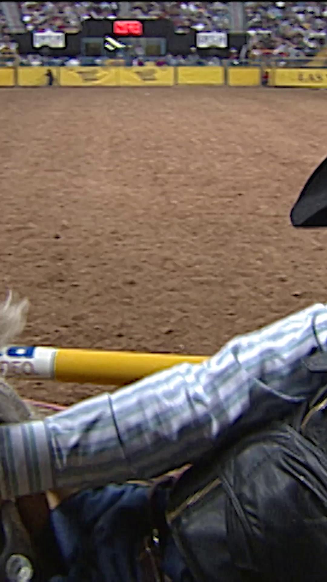 At the 2002 NFR, Dan Mortensen set a new arena record with this 92 ...