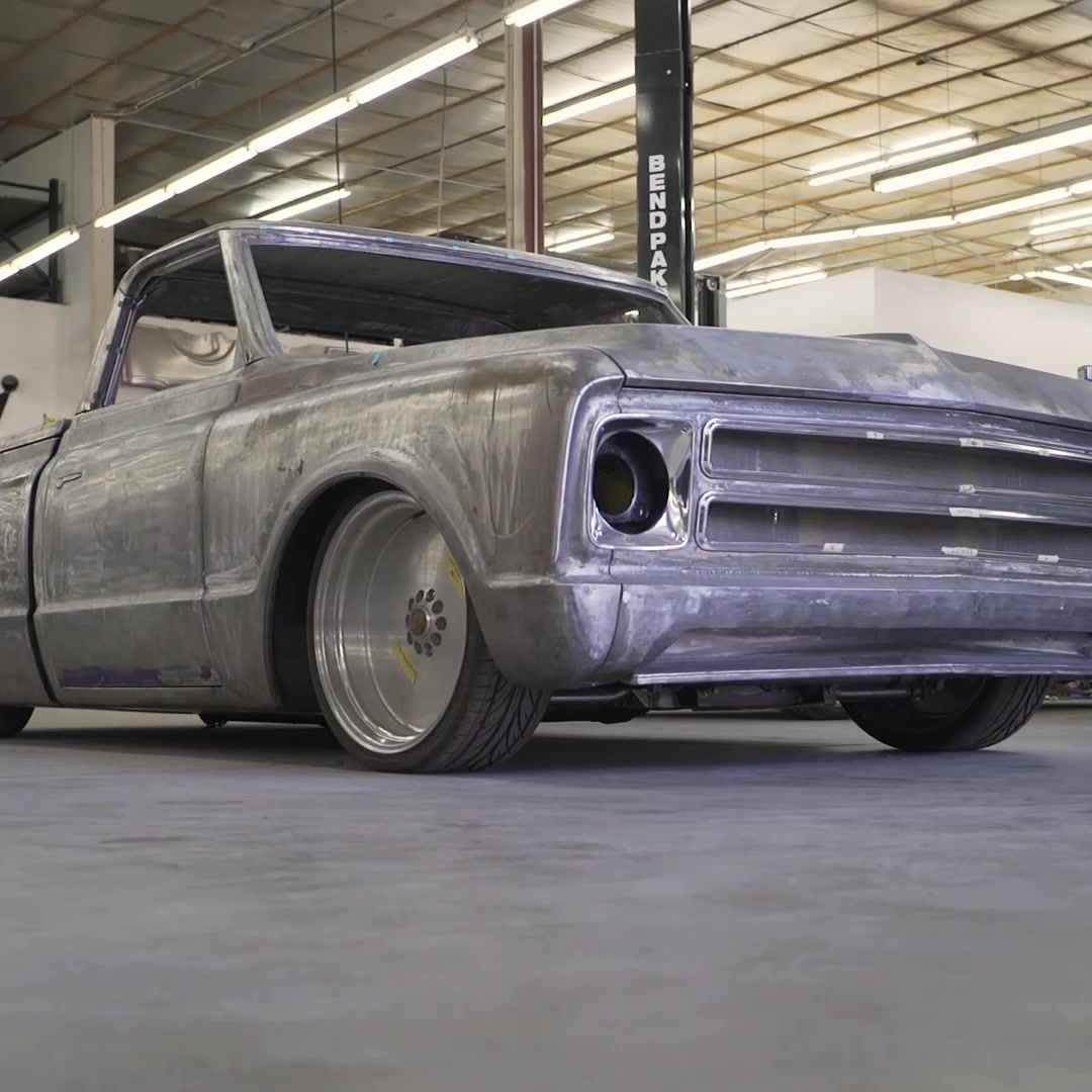 Building a '68 Chevy C10 is no small job… but throw in a