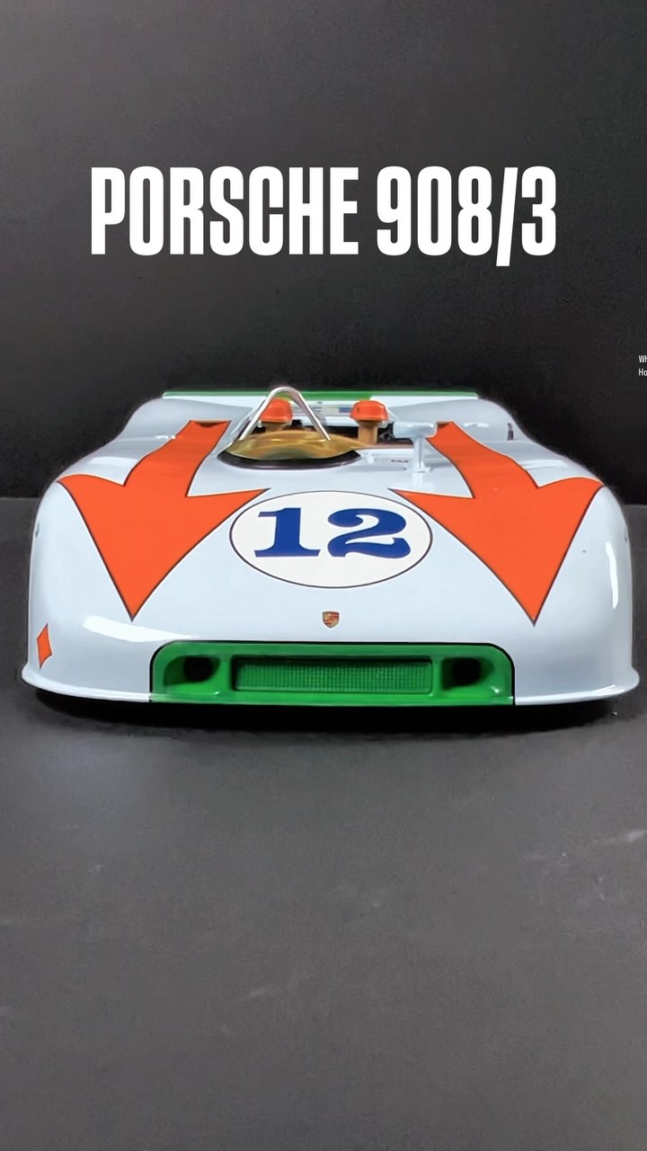 1971 Gulf-Porsche 908/03 diecast model details