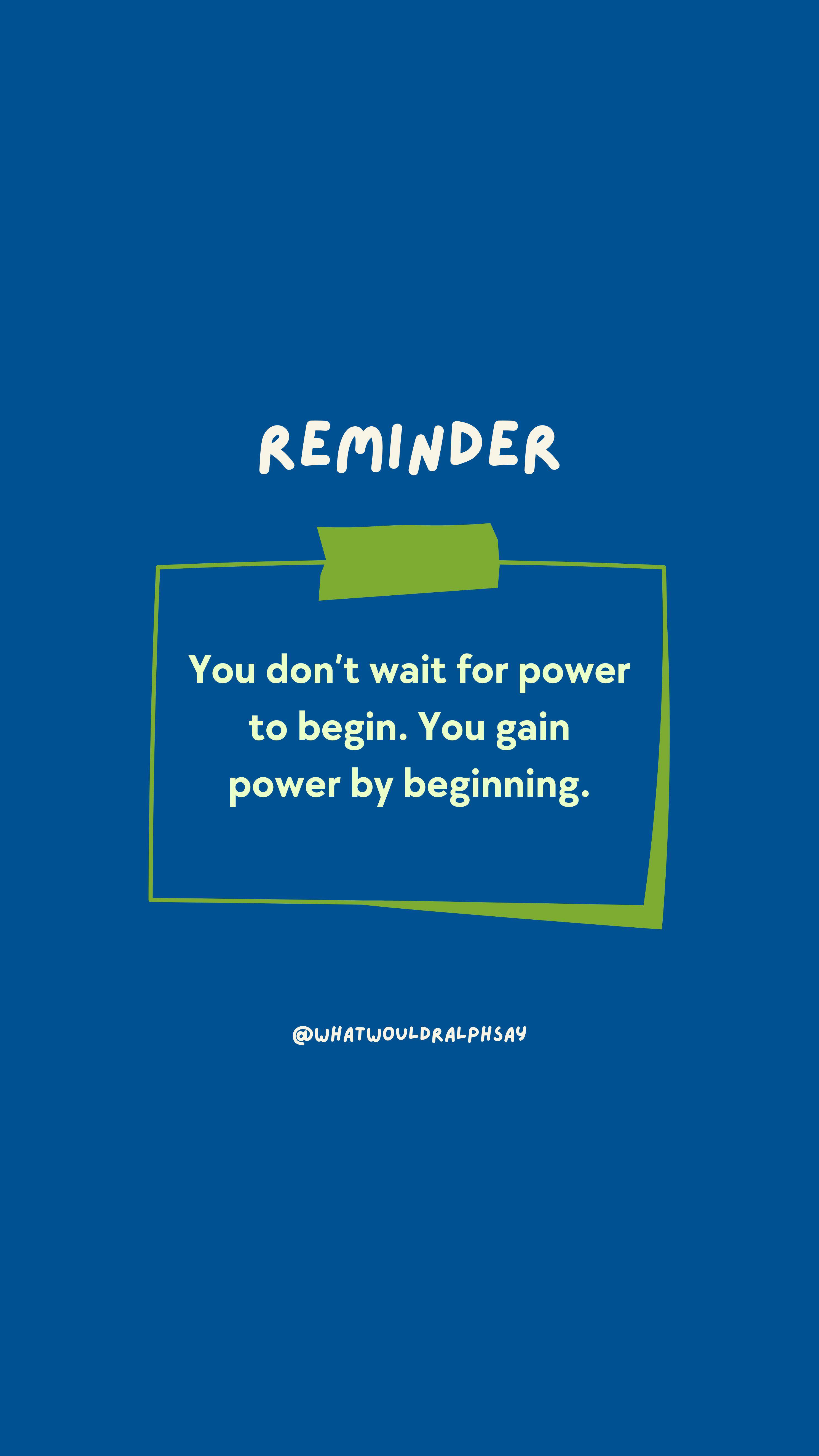 Confidence doesn’t come before action - it comes after. ⚡ You don’t ...
