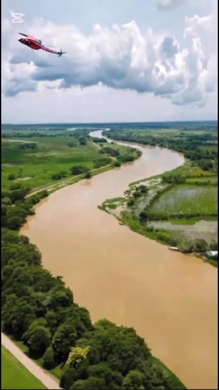 #Monteria El río Sinú es un río de Colombia que desemboca en el mar ...