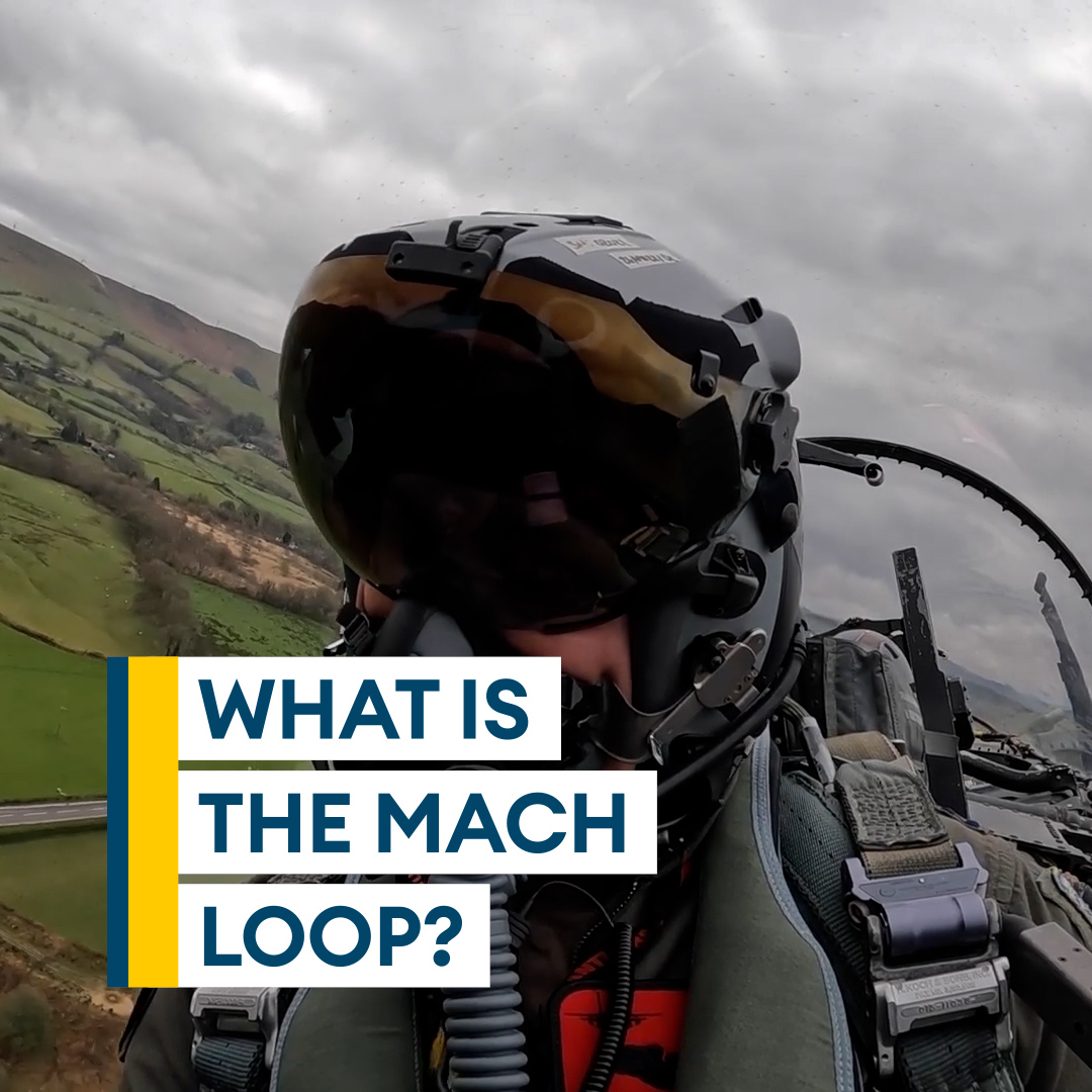 Why is an area in the Welsh Valleys, ideal for fighter jet training ...