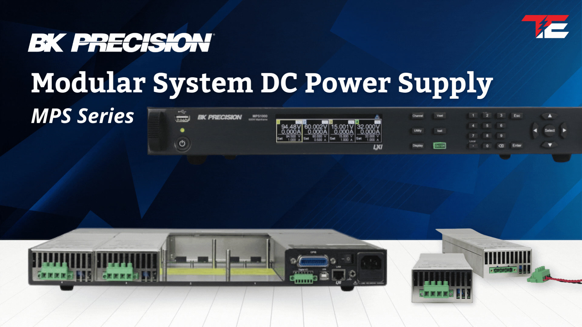 Create your ideal power supply with the B&K Precision MPS series ...