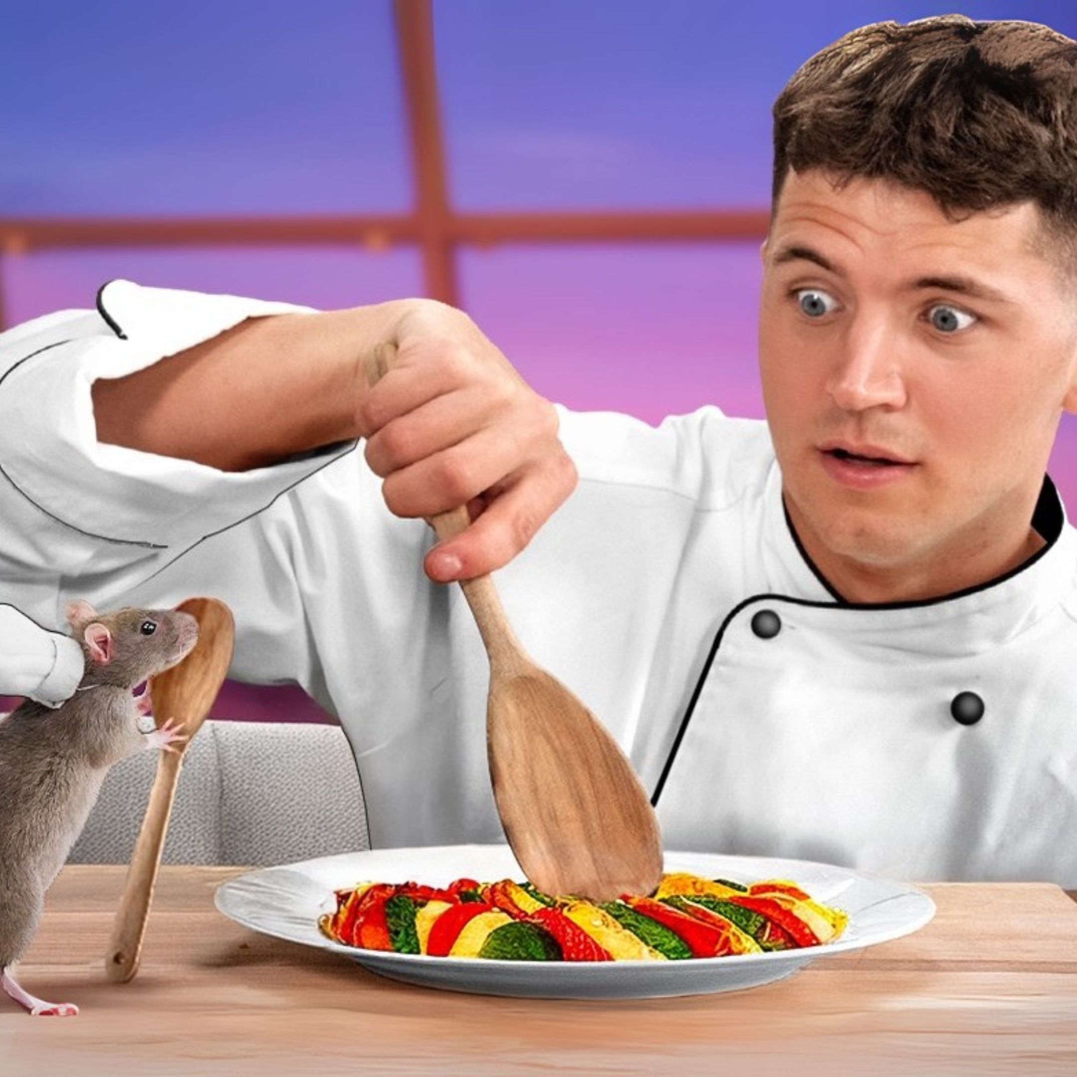 I Trained A Rat To Cook Ratatouille! 🐀 | Nick DiGiovanni | Facebook