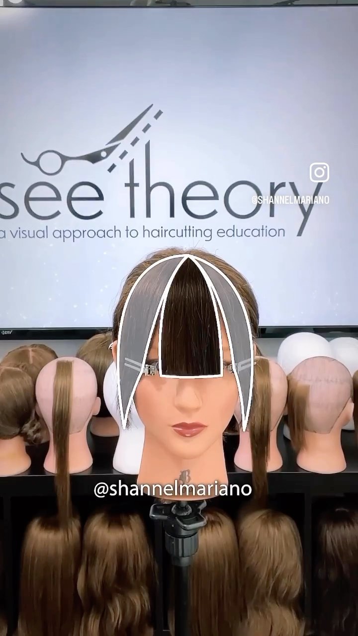I spy a great fringe tutorial for clients who wear glasses from ...