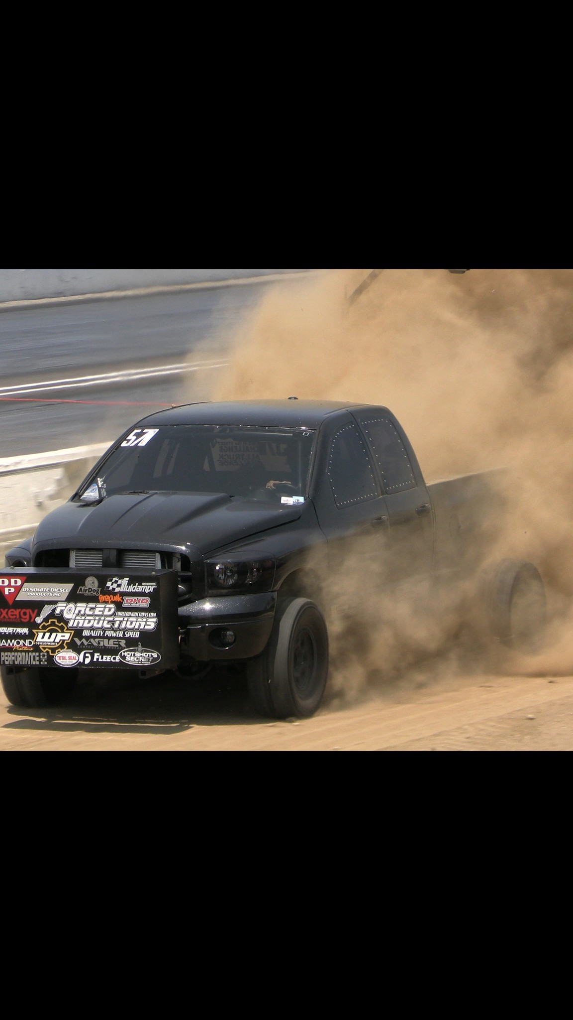 Josh McCormack kicking up the dust at the Ultimate Callout Challenge en ...