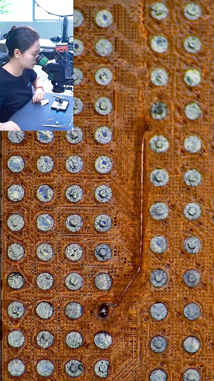 iPhone CPU Jumper wire repair #rabbitfix #repair | Liu Yu Ying | Facebook