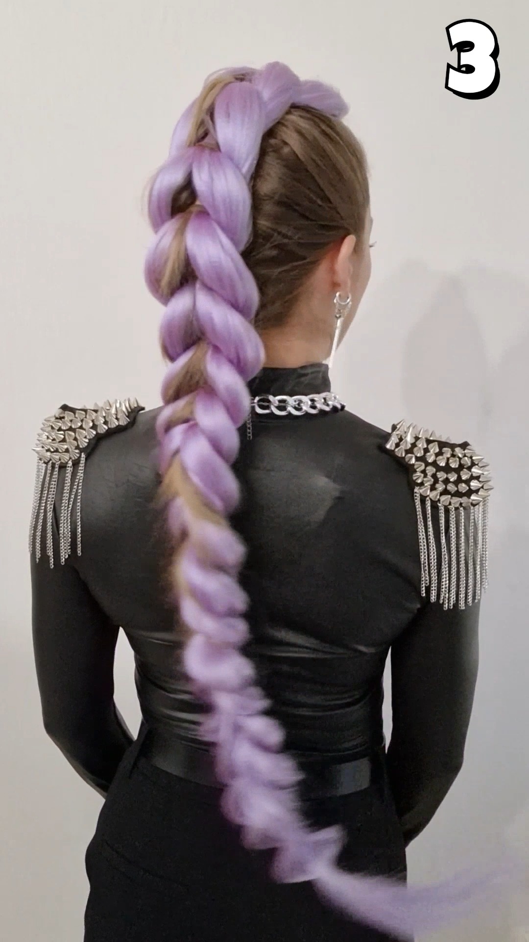 3 AMAZING RUMI BRAID TUTORIALS 💜😈 #hairstyling #hairtutorial # ...