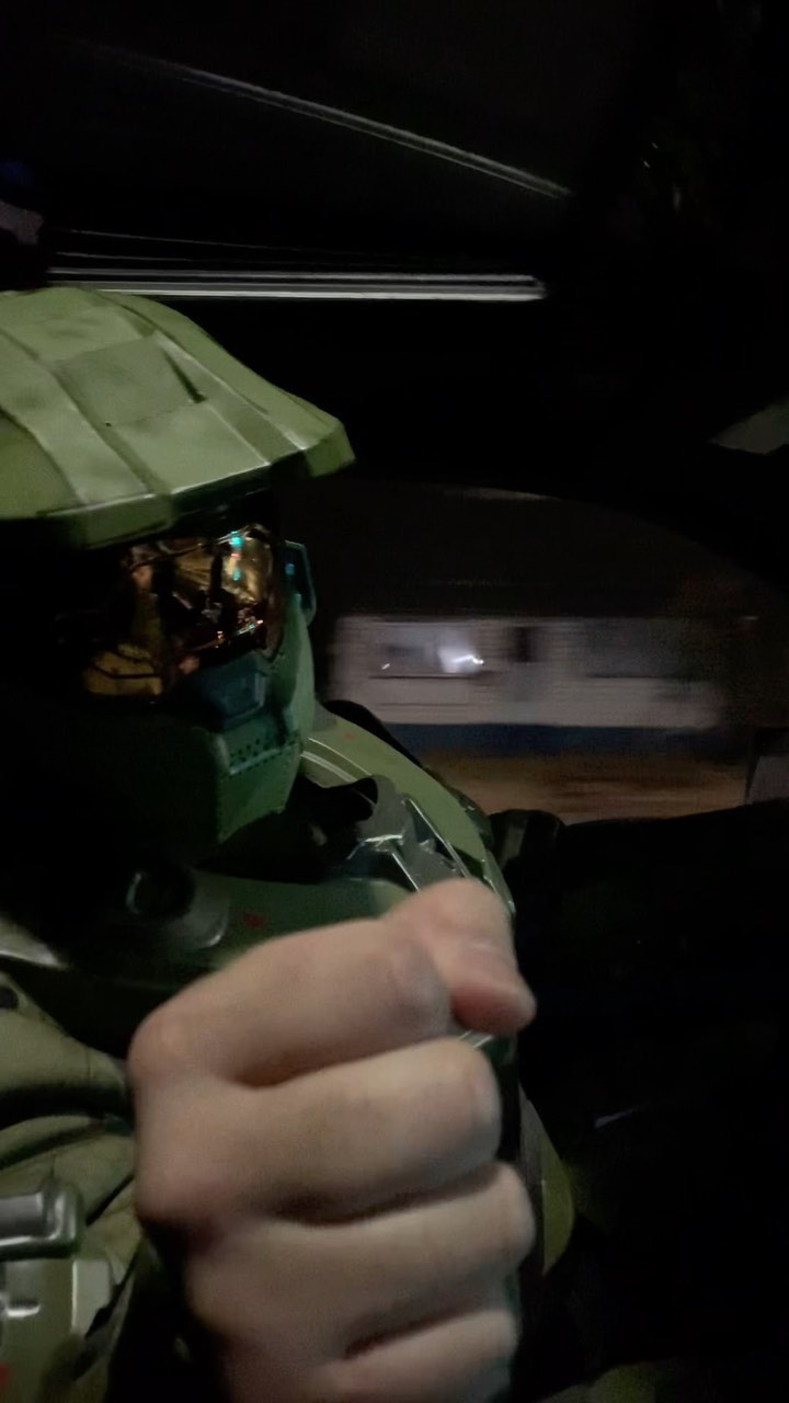@lj_muskwa driving as Master Chief 😂 #dad #deadly #funny | JS Muskwa ...