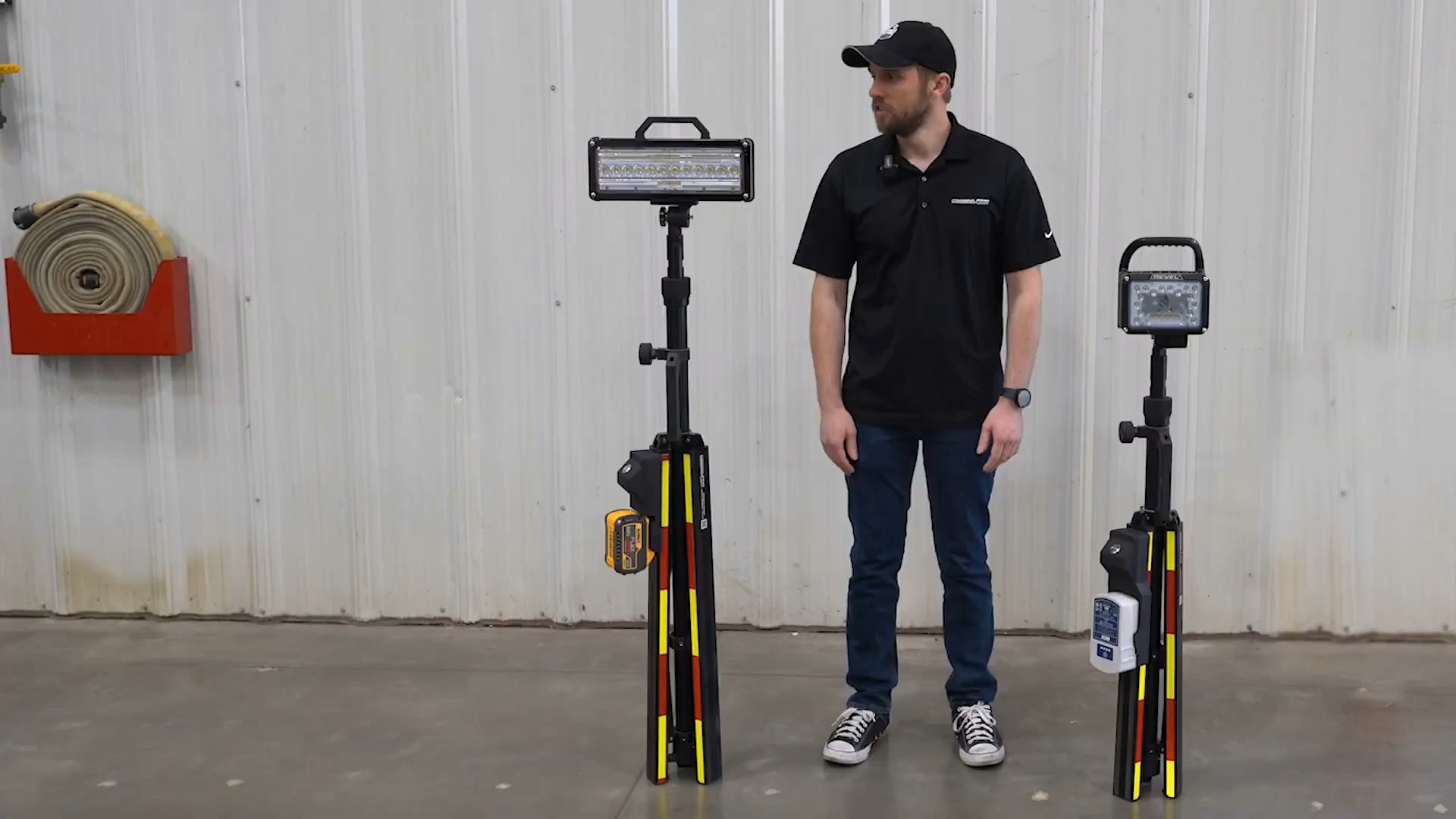 Check out the many options and capabilities of the Trident Tripod Light ...