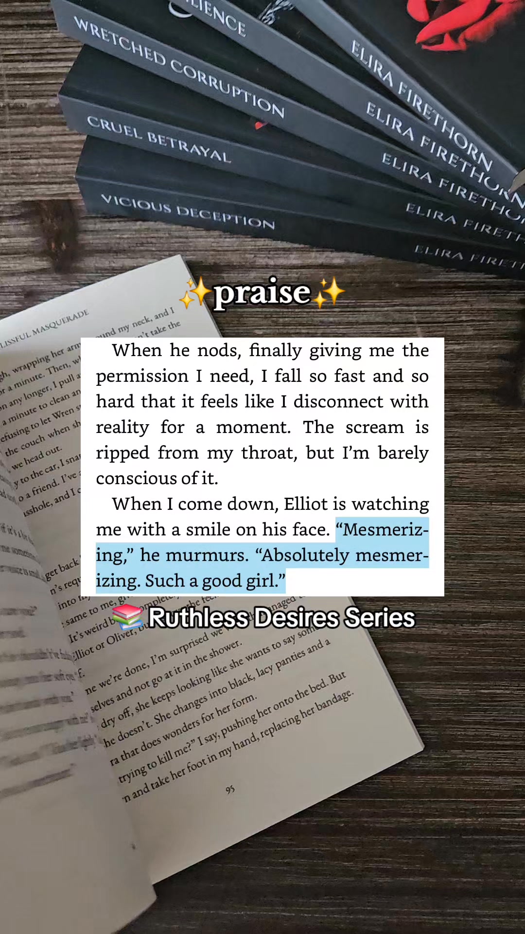 📚 Ruthless Desires Series by Elira Firethorn, a dark why choose romance ...