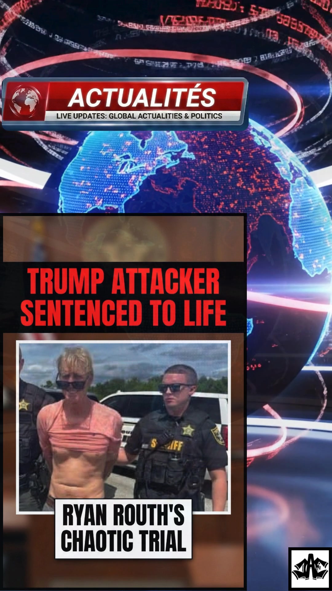 Life Sentence for Trump Attacker: Ryan Routh Stabs Self in Court! Ryan ...