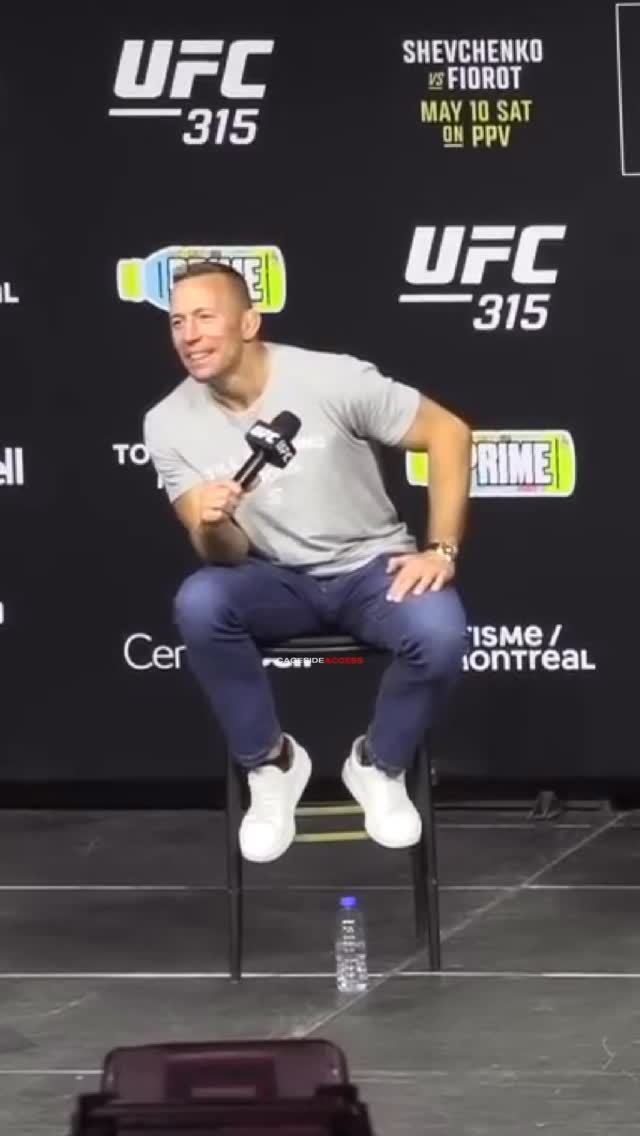 GSP Gives his UFC Mount Rushmore ⛰️ • •Follow @cagesideaccess •Follow ...