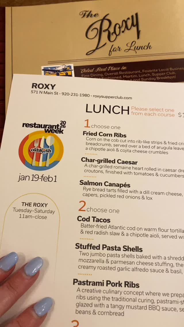 Today we visited a Downtown staple The Roxy Supper Club, to check out ...