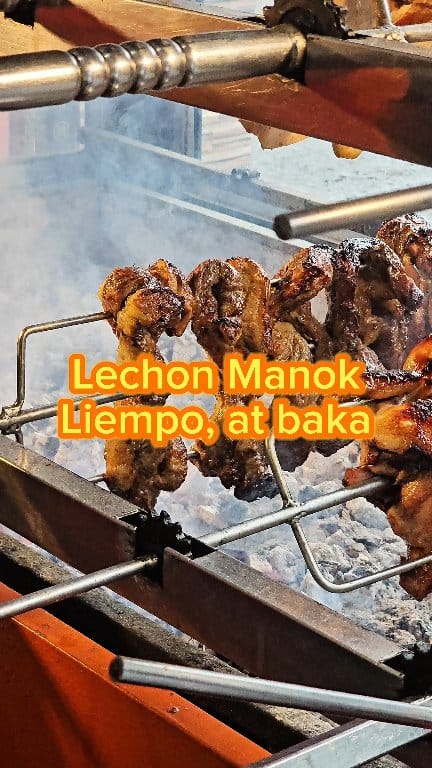 Lechon baka, manok, at liempo. Unli rice din yan. Sa may Taytay Rizal ...