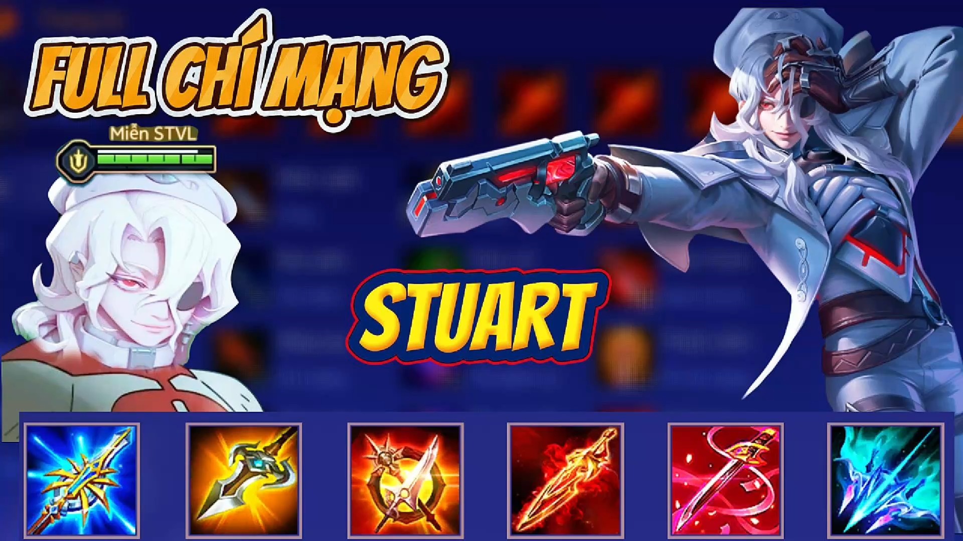 BUILD ĐỒ STUART 100% XUYÊN GIÁP GÁNH TEAM MẠNH NHẤT 2060 - InuYashaYK # ...