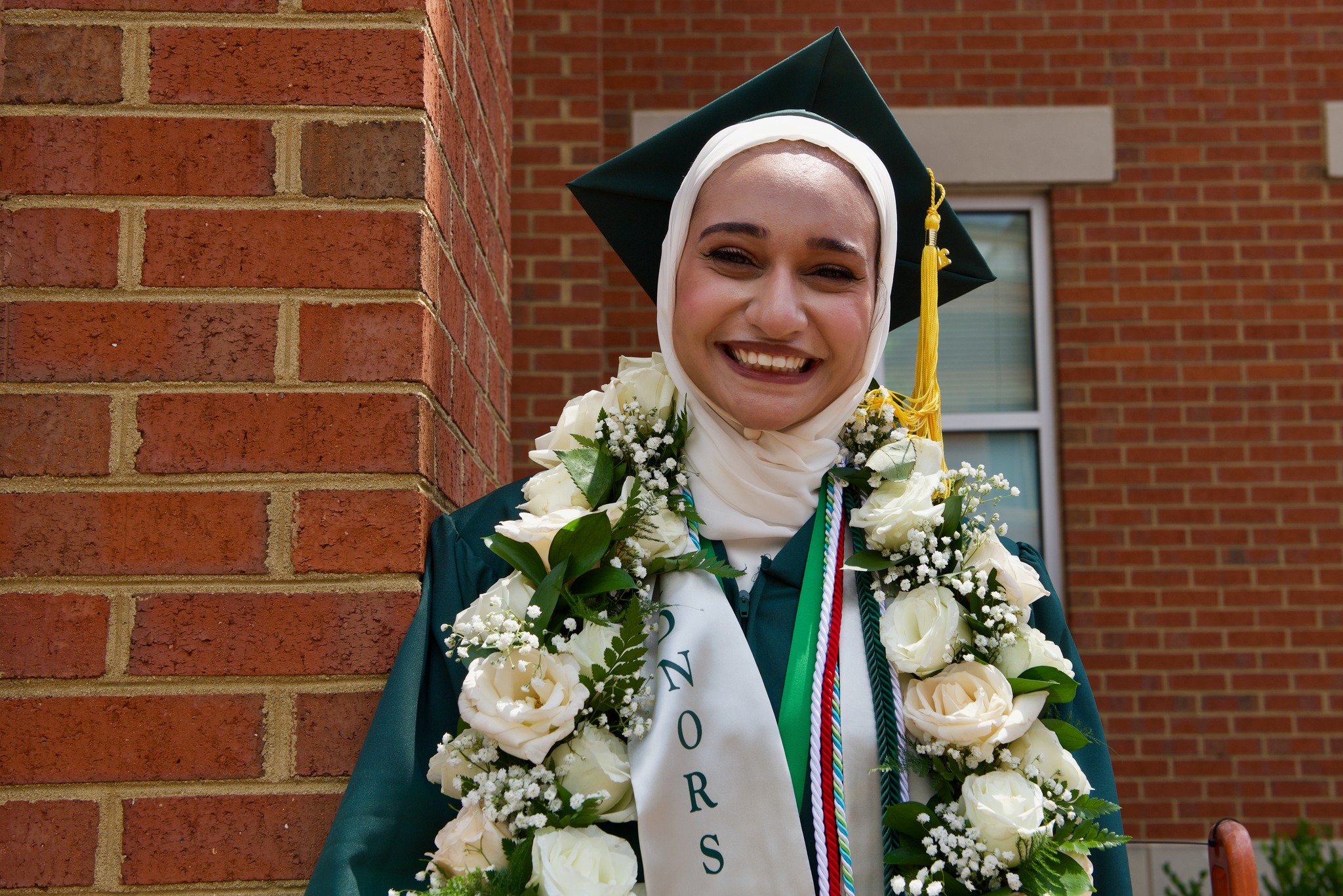 uncc graduation dress code UNC Charlotte 49er Grad 2023 Regalia: Hearts on Sleeves at Commencement uncc masters graduation