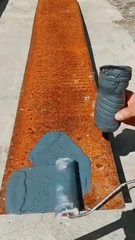 Amazing Rust Remover Paint #RustRemoval #gadgets #paint #reelsvideo # ...