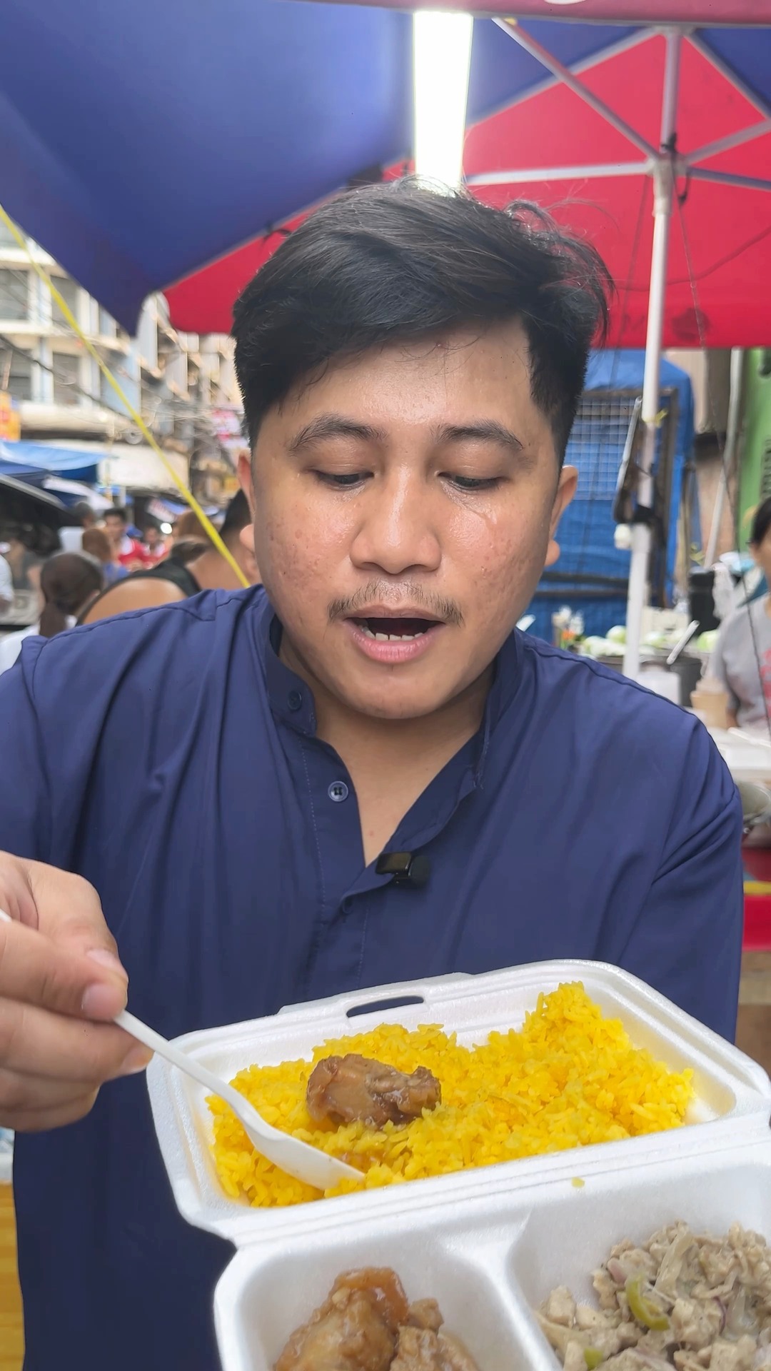 Dalawang ulam at isang Java Rice sa Quiapo murang affordable lang ...